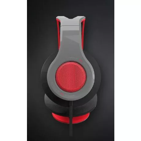 gioteck  TX-30 Kopfhörer Kabelgebunden Kopfband Gaming Schwarz, Grau, Rot 