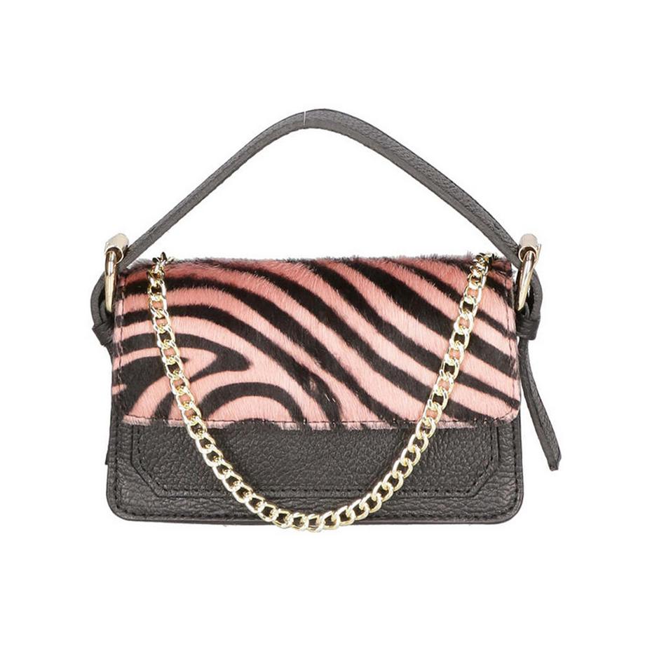 Gave Lux Borsa Sottobraccio Stampa Leopardata  