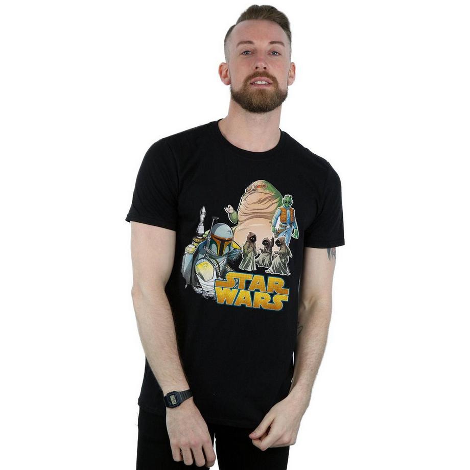 STAR WARS Star Wars Jabba's Palace T-Shirt Stampata  