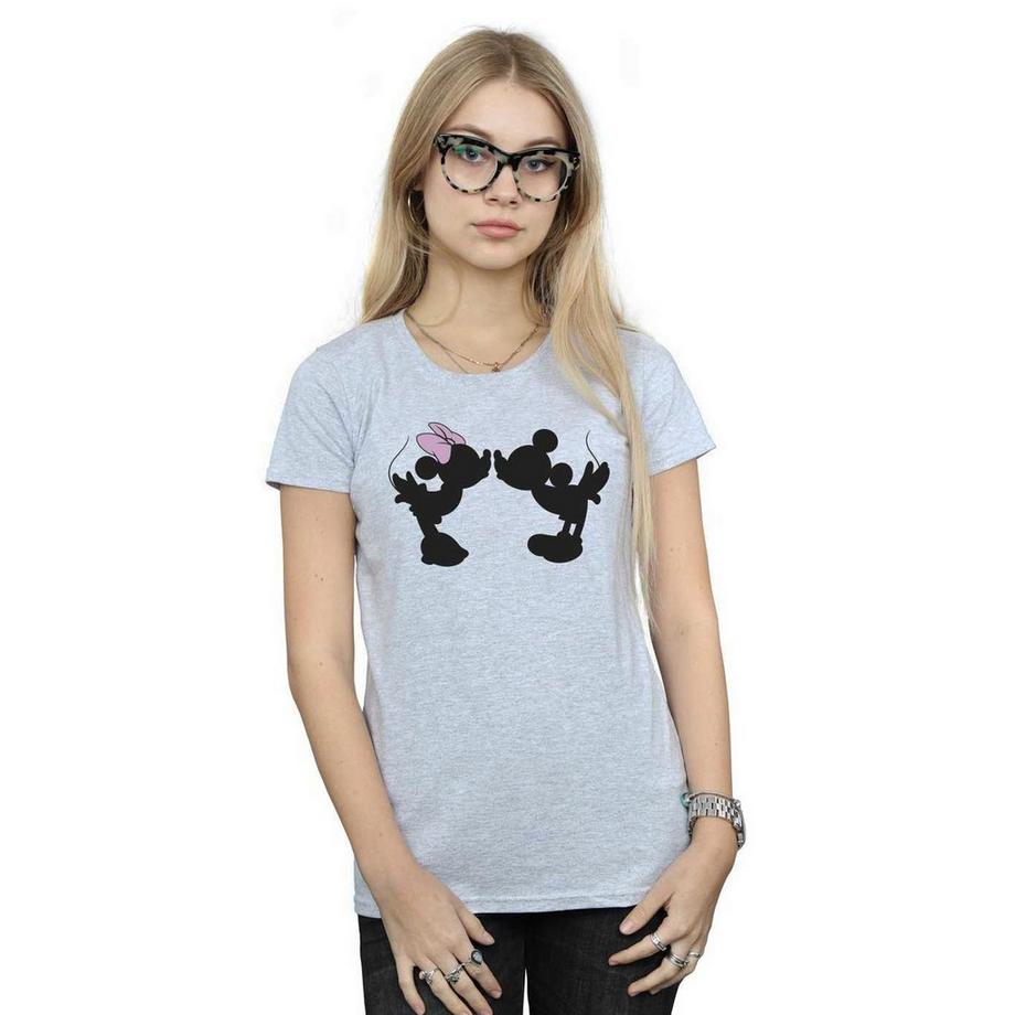 Disney T-shirt Mickey e Minnie che si baciano  