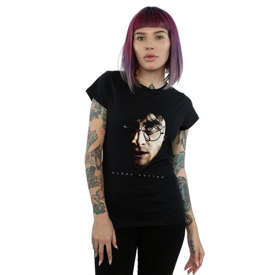Harry Potter Bedrucktes Kurzarm T-Shirt  