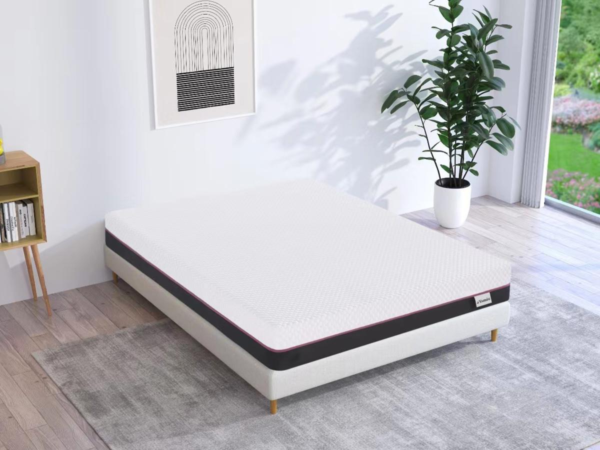 Ysmée Matelas 140 x 190 cm mousse à mémoire de forme ép.18cm - RYZE de YSMÉE  