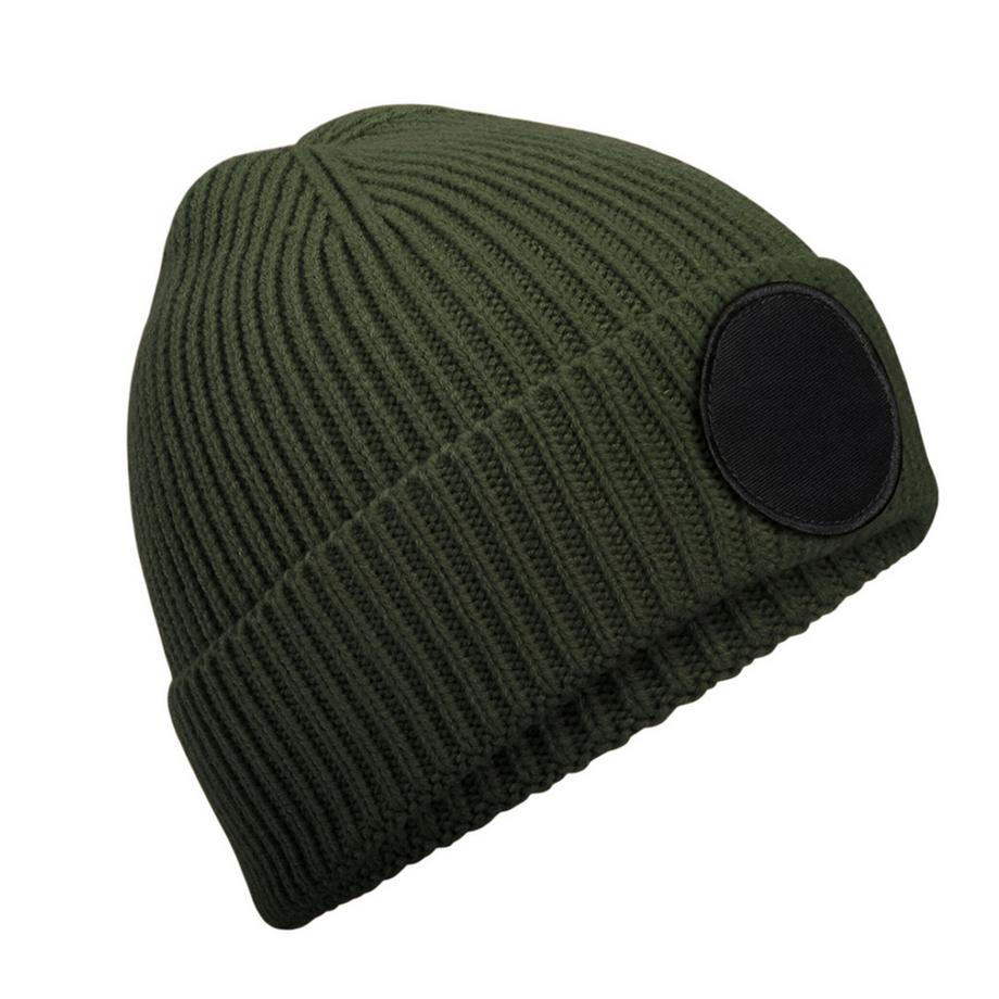Beechfield Berretto Fashion con Toppa Circolare  