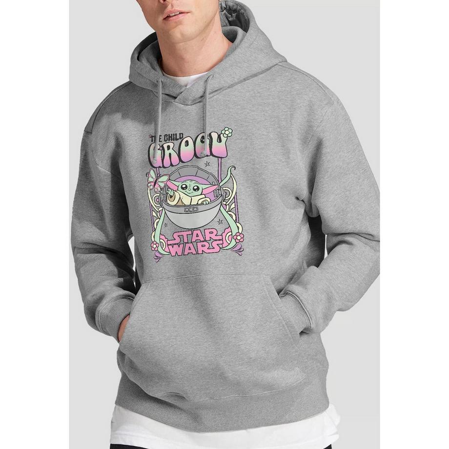 STAR WARS Star Wars Grogu Bedruckter Kapuzenpullover  