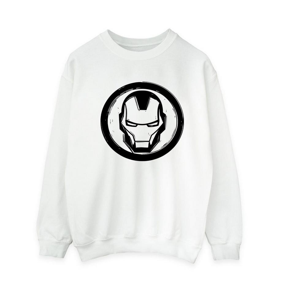 MARVEL Iron Man Logo Felpa  