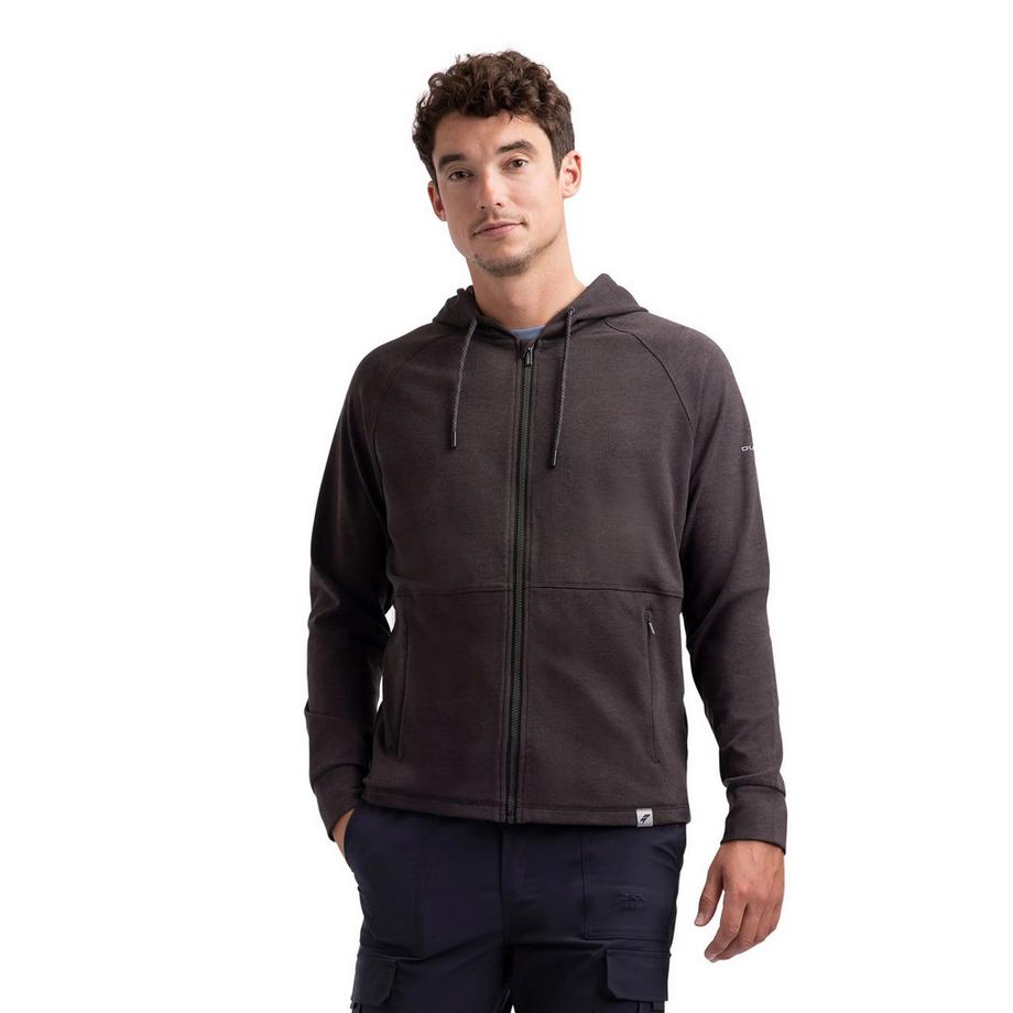 Trespass Rocky Felpa Con Cappuccio E Zip Intera Active  