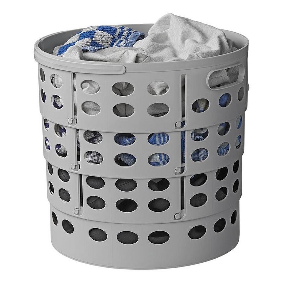 Pricenet Cesto portabiancheria pieghevole Ø 35 cm  