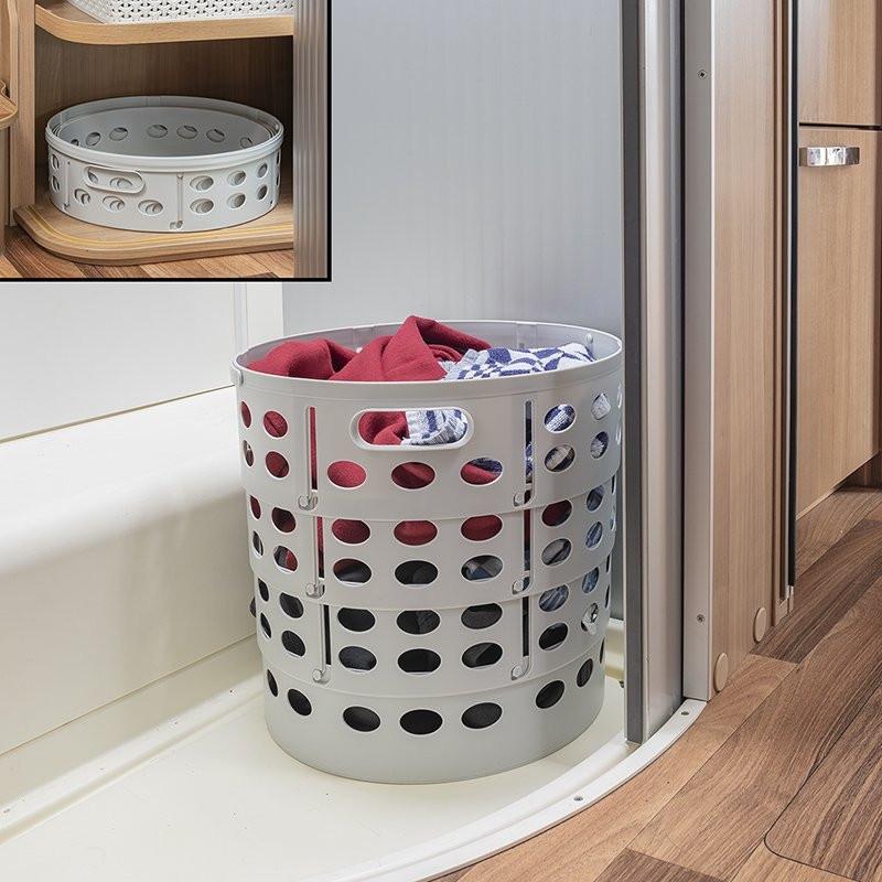 Pricenet Cesto portabiancheria pieghevole Ø 35 cm  