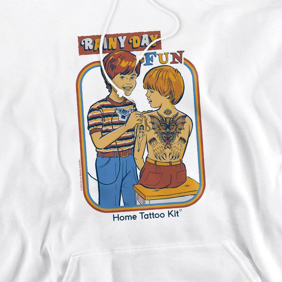 Steven Rhodes  Sweat à capuche RAINY DAY FUN 