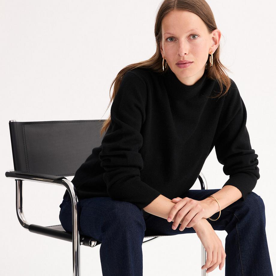 La Redoute Collections Kaschmir Feinstrick Rollkragenpullover  