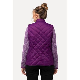 Ulla Popken  Gilet HYPRAR trapuntato e idrorepellente con colletto alto e materiale riciclato 