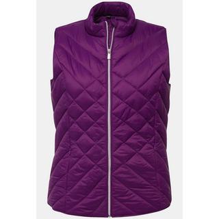 Ulla Popken  Gilet HYPRAR trapuntato e idrorepellente con colletto alto e materiale riciclato 