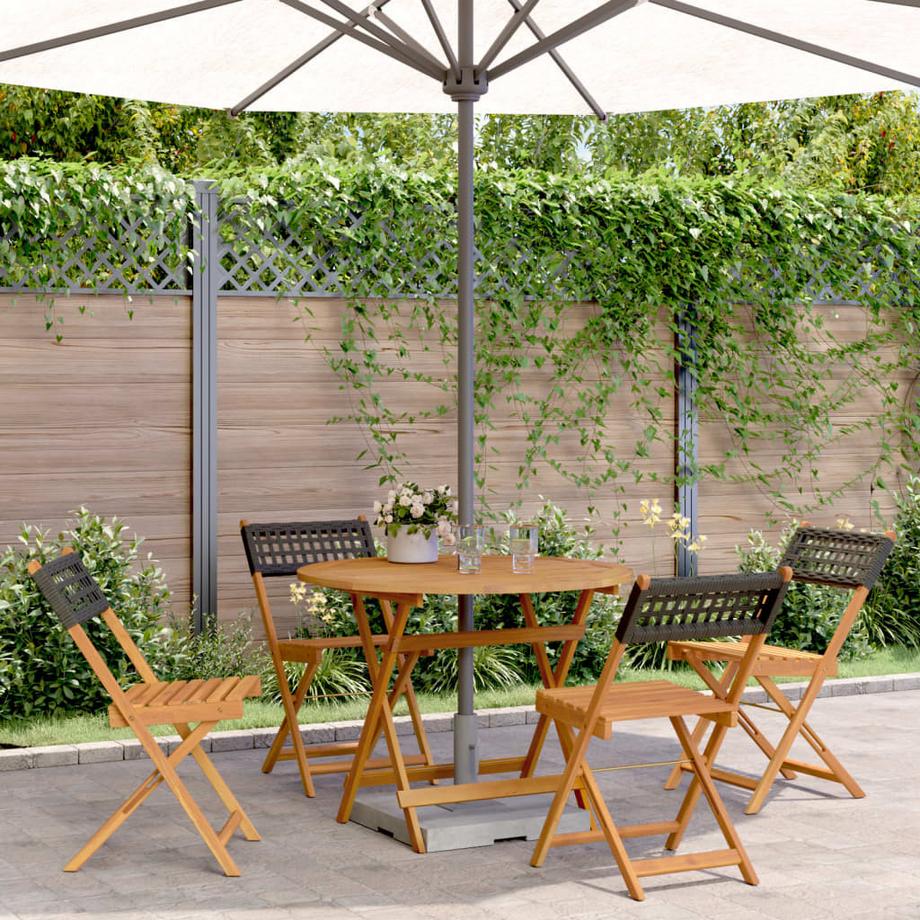 VidaXL Ensemble à manger de jardin bois d'acacia  