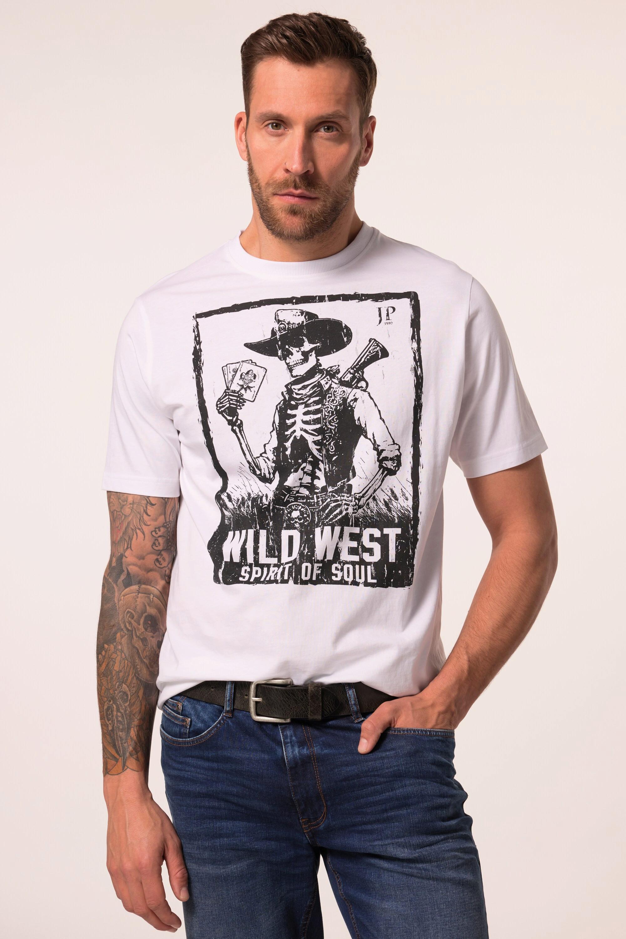 JP1880 T-shirt Confezione Doppia Mezze Maniche Stampa sul Petto  