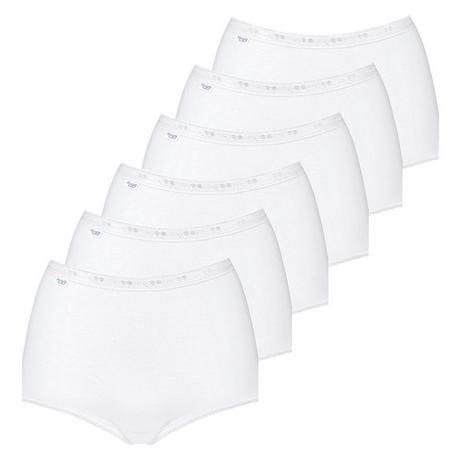 sloggi Basic + Maxi Slip 6er Pack  