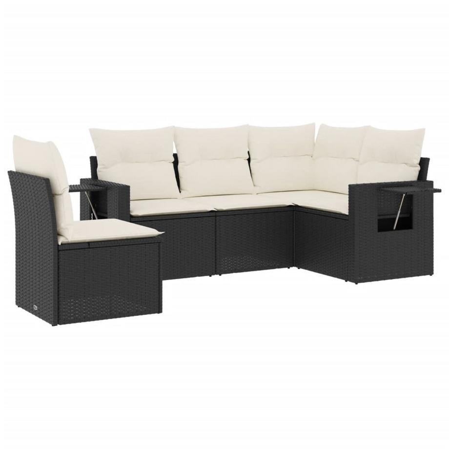 set divano da giardino Polirattan