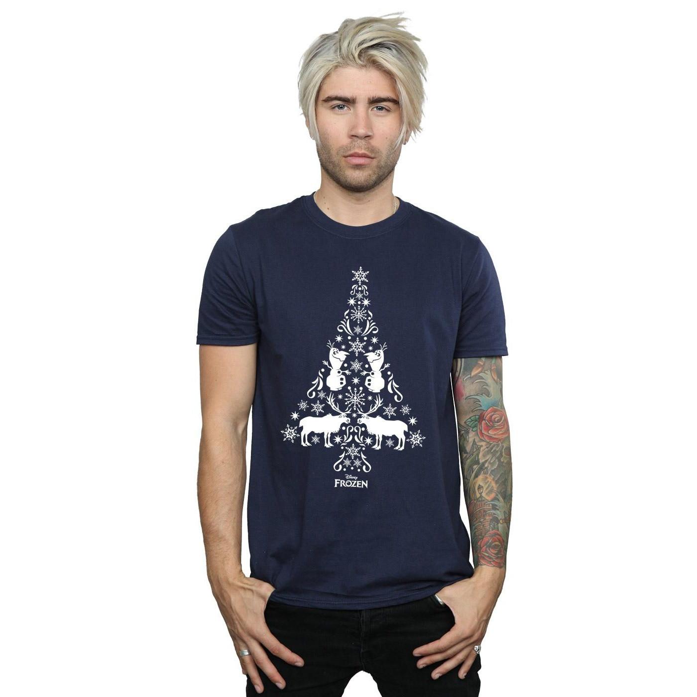 Disney Frozen T-Shirt Albero di Natale  