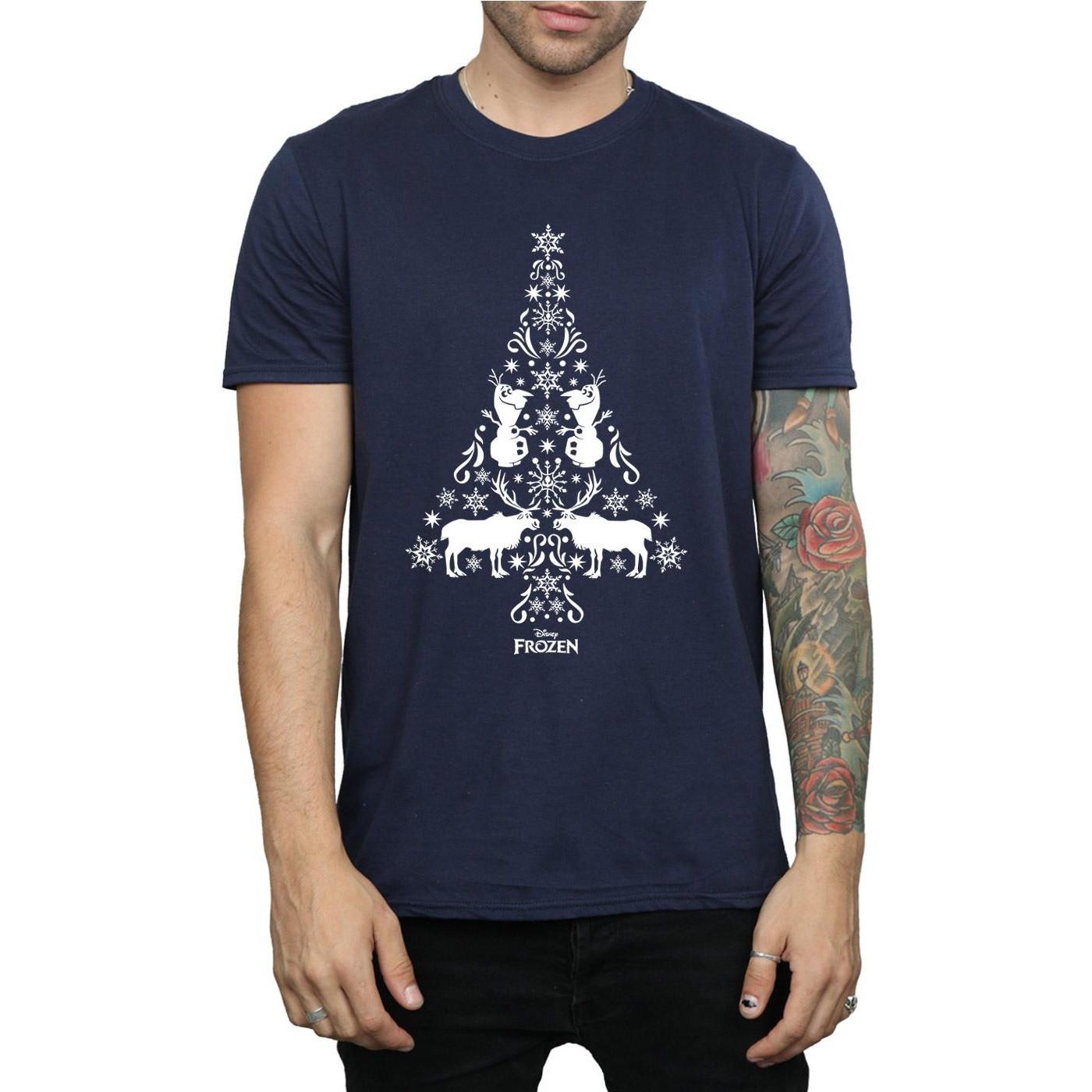 Disney Frozen T-Shirt Albero di Natale  