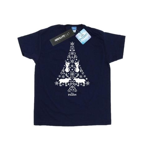 Disney Frozen T-Shirt Albero di Natale  