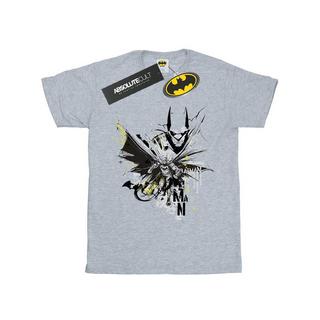 DC COMICS  Tshirt BATMAN BATFACE SPLASH 