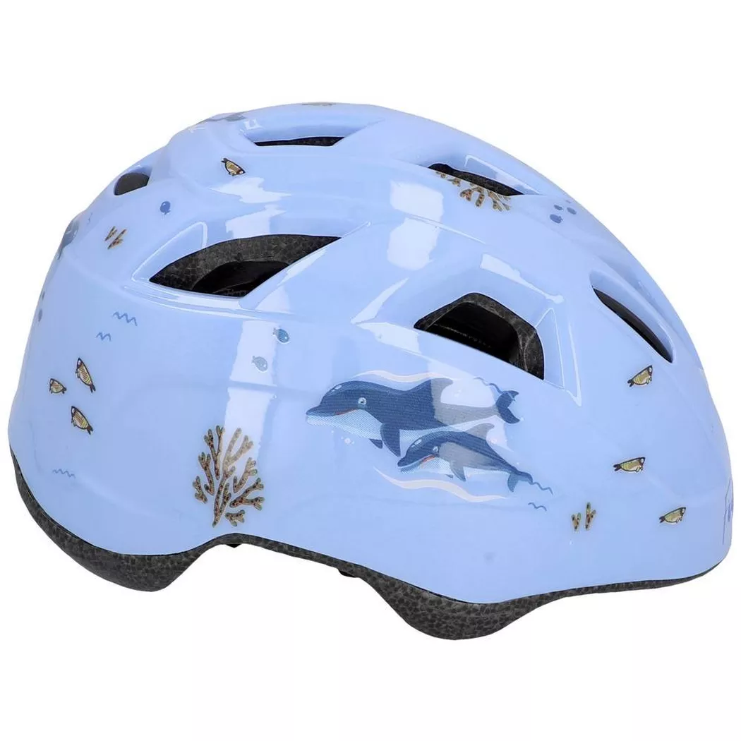 FISCHER FAHRRAD - Casque de vélo FISCHER Kinder plus Dolphin XS/S, One Size, Bleu