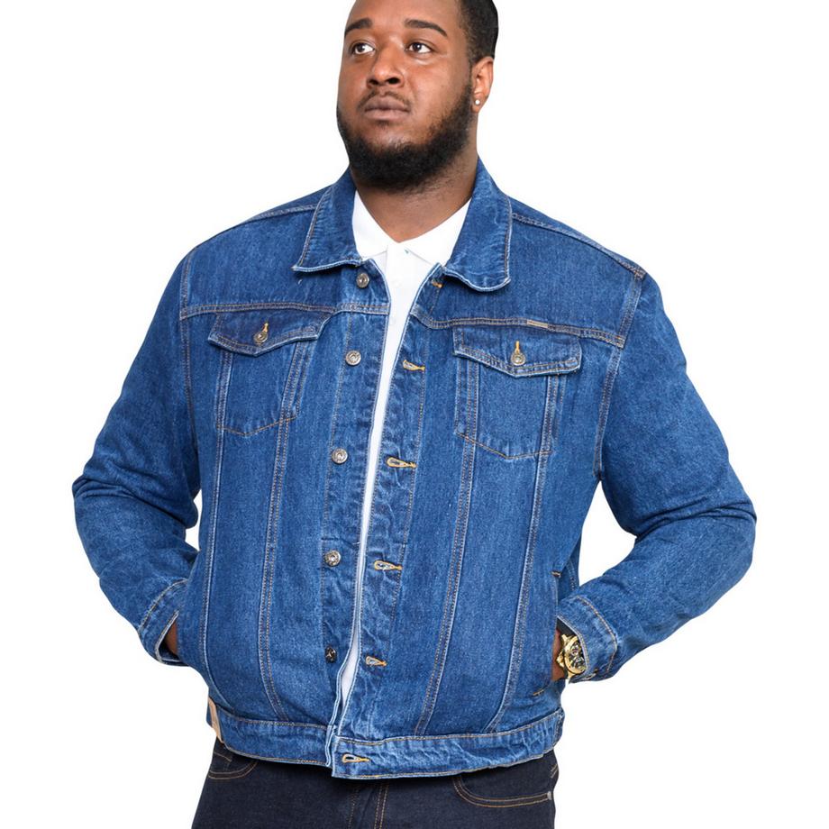 Duke Kingsize Veste en Jean Style Western Trucker  