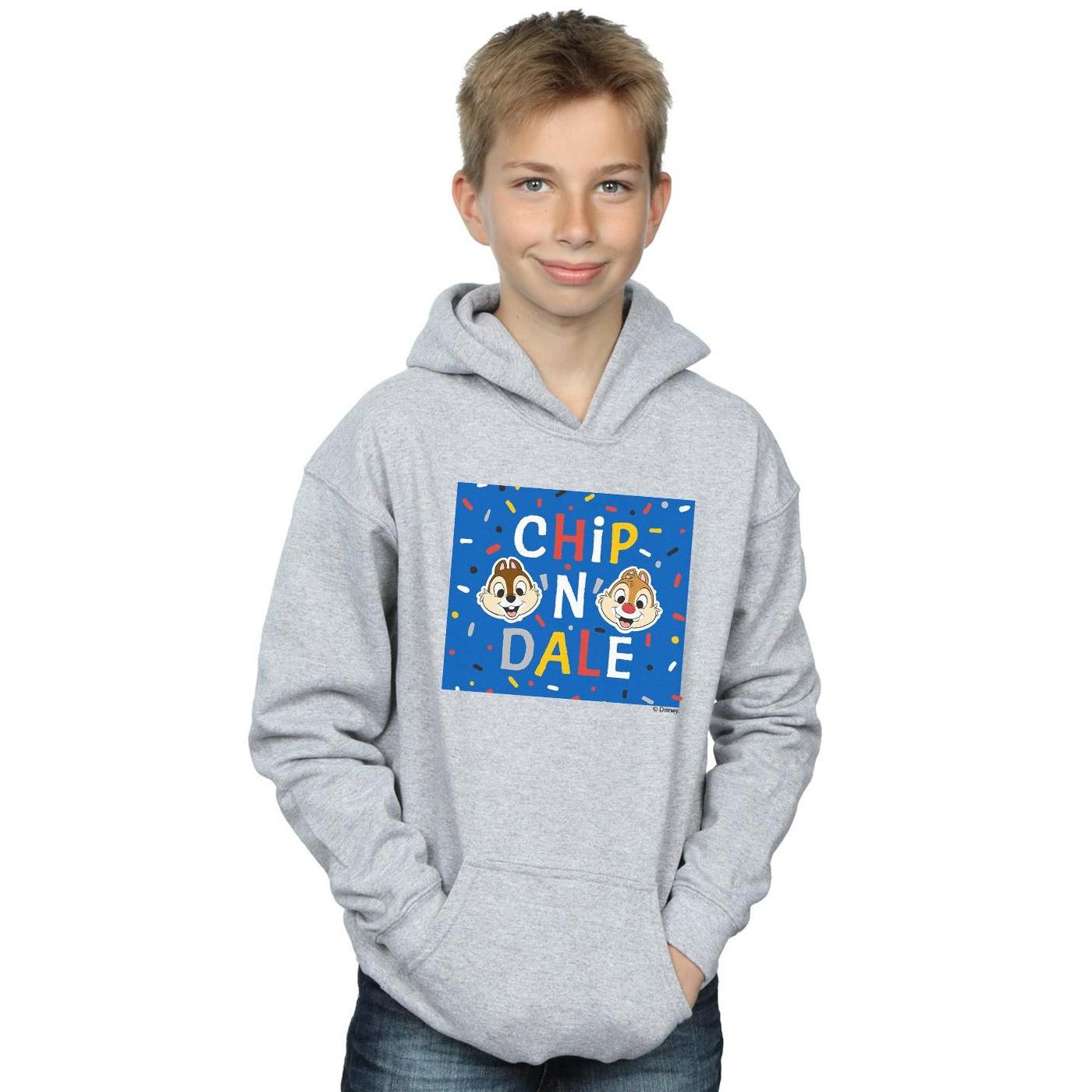 Disney  Chip N Dale Blue Frame Kapuzenpullover 