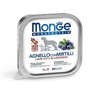 Monge  Monoprotein Lamb und Blueberries - Multipack 