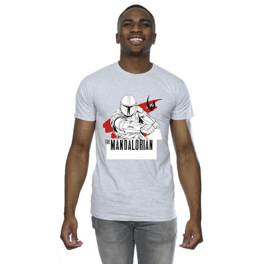 STAR WARS T-Shirt The Mandalorian Shoots  