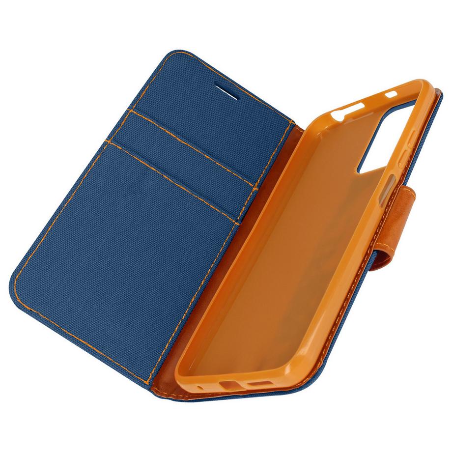 Avizar  Canvas Hülle Redmi Note 12s Dunkelblau 