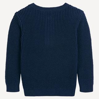 La Redoute Collections  Pullover mit Rundhals und Knopfleiste 