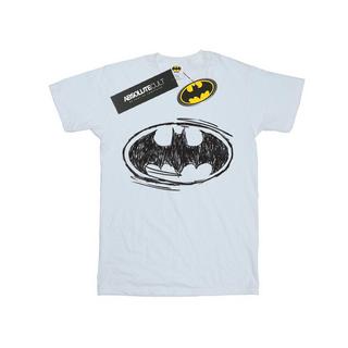 DC COMICS  Tshirt BATMAN SKETCH LOGO 