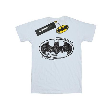 DC COMICS  Batman Sketch Logo TShirt 