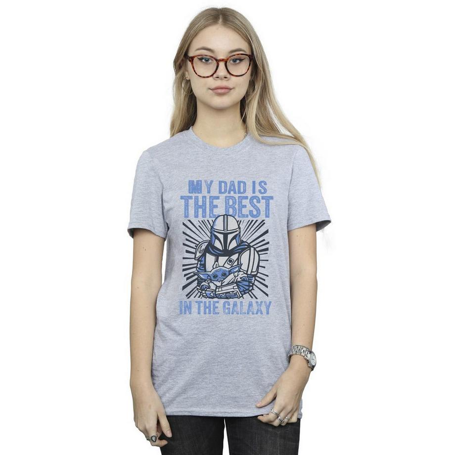 STAR WARS Mandalorian Best Dad T-Shirt  
