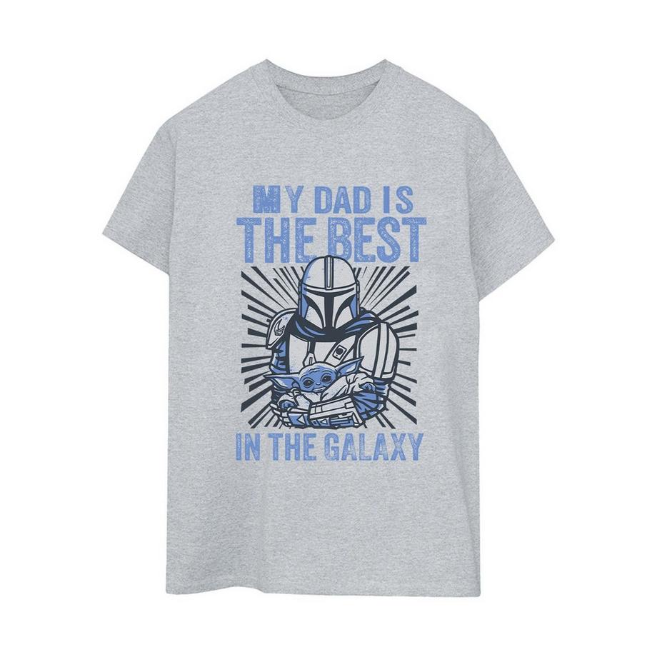 STAR WARS Mandalorian Best Dad T-Shirt  