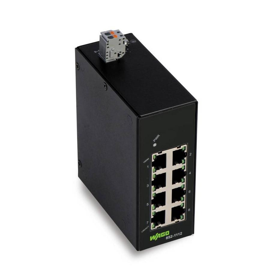 WAGO  Industrial-ECO-Switch, 8 Ports 1000Base-T 