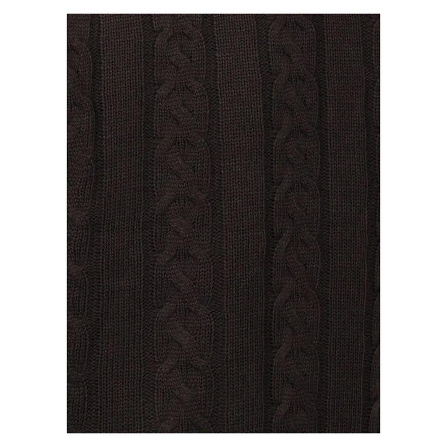 Trespass Dipton Full Zip Zopfmuster Jacke  