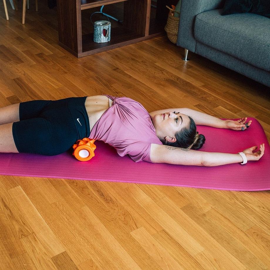 JustFit Rullo massaggiante a spiga "Foam Roller" 33cm JustFit  