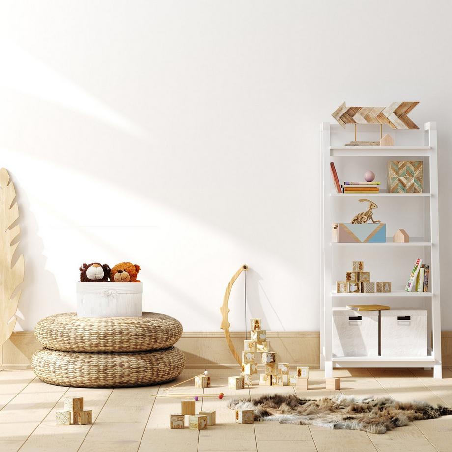 B2X Set di 4 cestini portaoggetti in bambù  