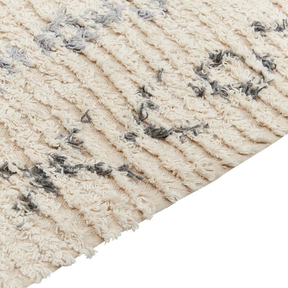 Beliani Tapis en Coton  DISPUR  