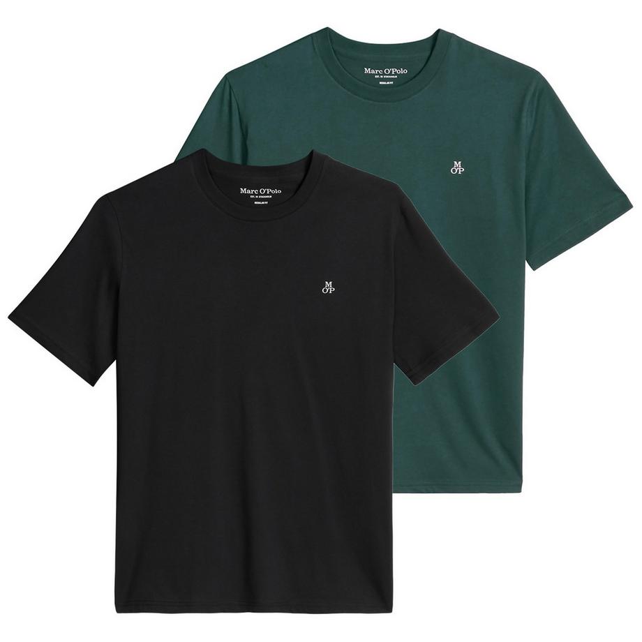 T-shirt  Paquet de 2 Confortable à porter-Jersey T-Shirts Shortsleeve Kjer