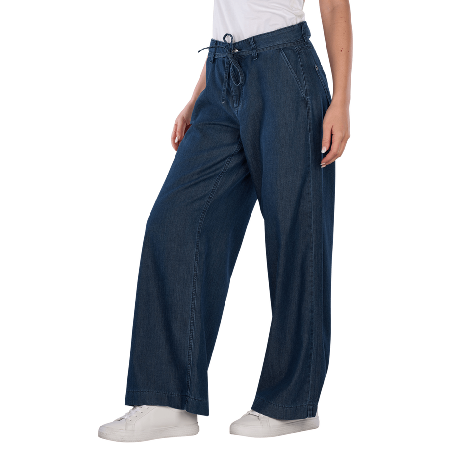 MAC Wendy Jeans Wide Leg Fluid Tencel  