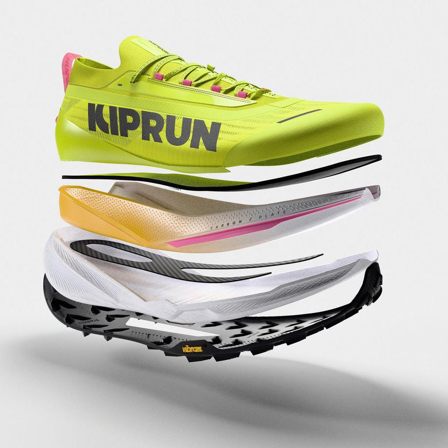 KIPRUN Kipsimmit Race Trail Running Plaque Carbone Chaussures  