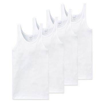 4er Pack Cotton Essentials Feinripp - Unterhemd