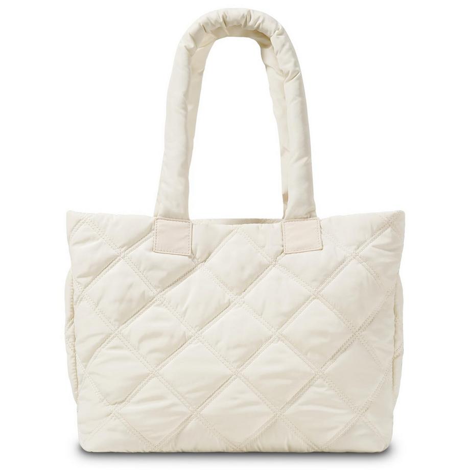 Shopper-Puffertasche, Einkaufstasche Umhängetasche mit vielen Fächern für Arbeit, Uni, Reisen & Freizeit