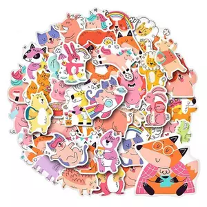 Confezione di adesivi - Animali dei cartoni animati