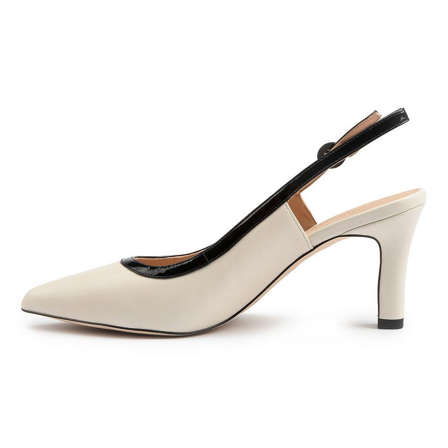 Peter Kaiser Slingback Pumps mit spitzer Zehenpartie  