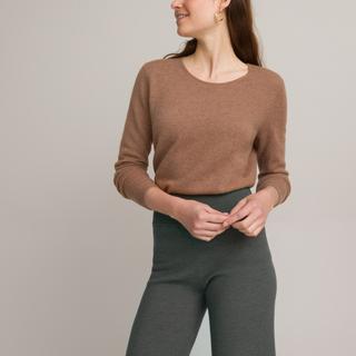 La Redoute Collections  Rundhalspullover aus reinem Kaschmir 