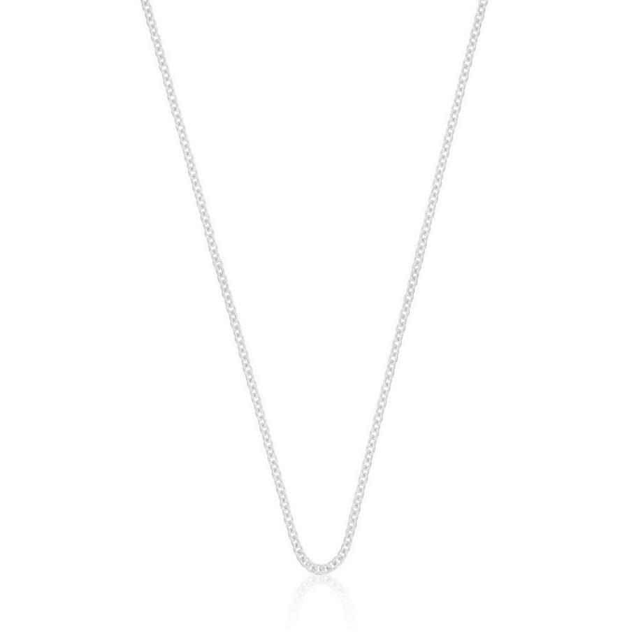 MUAU Schmuck  Collier Rundanker Weissgold 750, 1.9mm, 42cm 