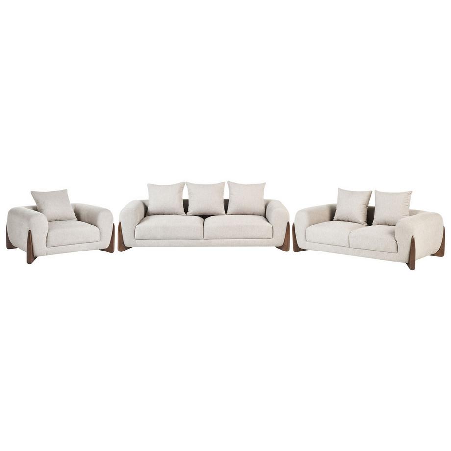 Ensemble de salon en Tissu Moderne VINLIDEN